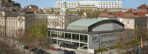 Luftbild des Campus Charlottenburg
