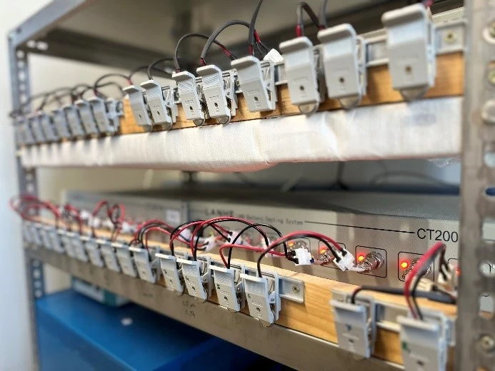 Battery test circuit at bojdysLAB © IRIS Adlershof