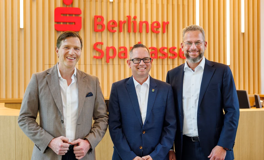 Oliver Igel, Daniel Herrmann und Olaf Schulz. Foto: Berliner Sparkasse 