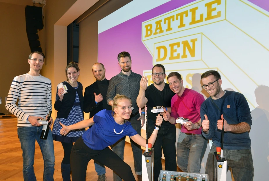 Science Slam Berlin Adlershof. Bild: © WISTA