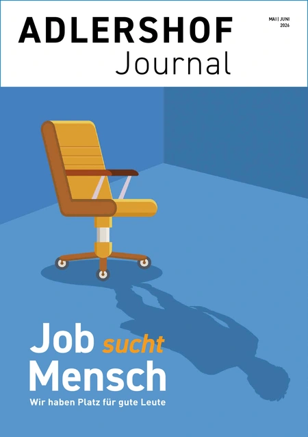 Cover: Bürostuhl, dessen Schatten ein Mensch ist