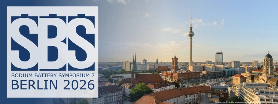 A view of Berlin with the conference logo
