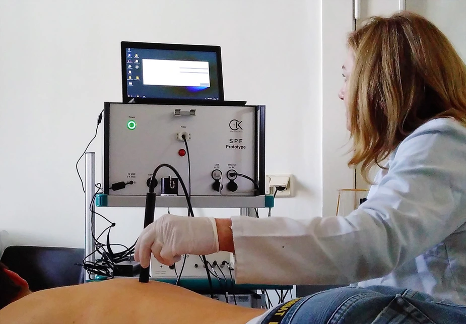 Measurement system for in vivo sun protection factor determination of sunscreens © Charité