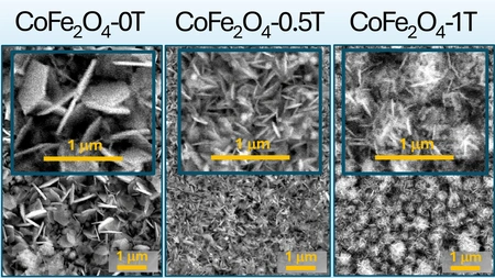Verschiedene Materialstrukturen bei 1µm Auflösung