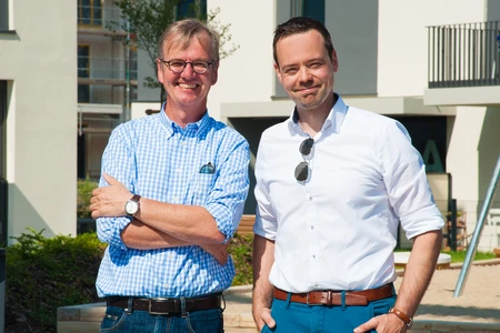 Thomas Wilding (left) and David Lehmann, Managing Directors of kba Architekten und Ingenieure GmbH