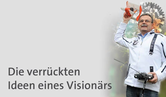 Visionär Gerd Heinz, Bild: © Adlershof Journal