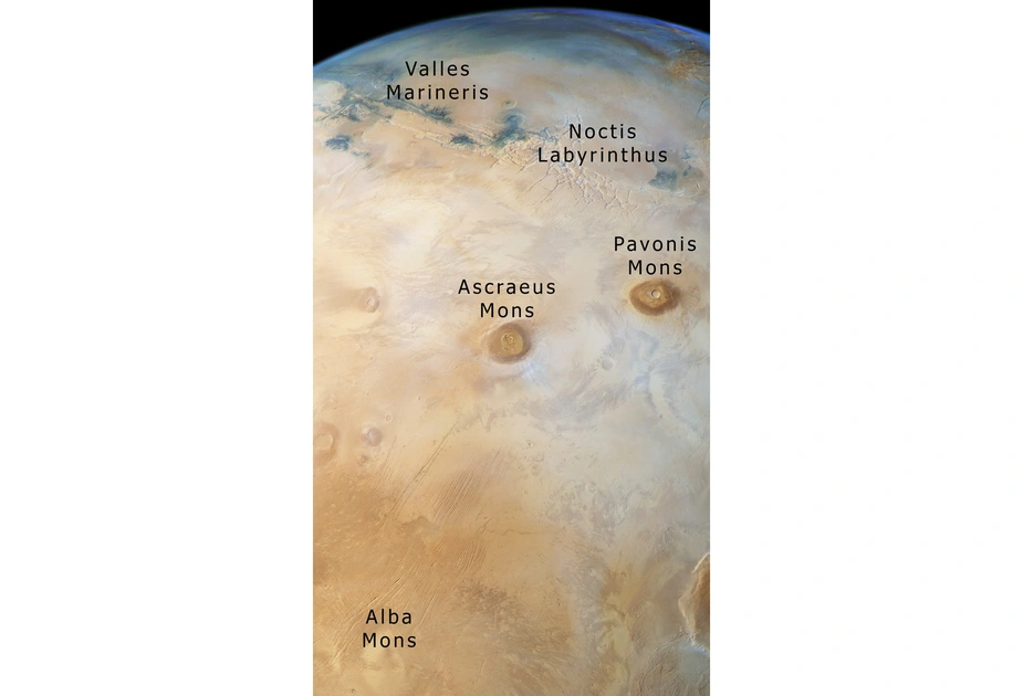 Mars. Credit: ESA/DLR/FU Berlin