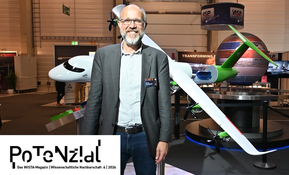 Prof. Dr. Lars Enghardt, Direktor des DLR-Instituts für Elektrifizierte Luftfahrtantrieb © DLR