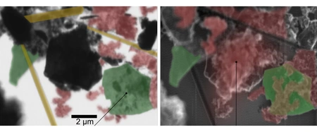 Scanning X-ray images of a dismounted Li-ion battery with cycled MXene electrode © HZB